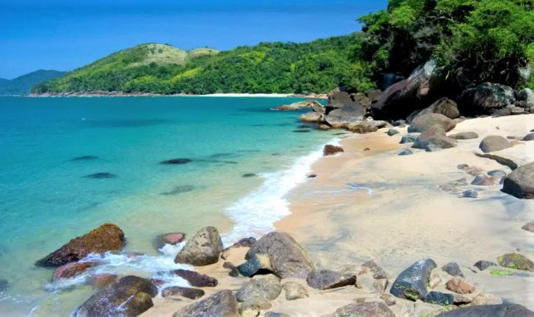 Apartamento 2 Novissimo E Bem Localizado - Ubatuba-Sp Екстериор снимка
