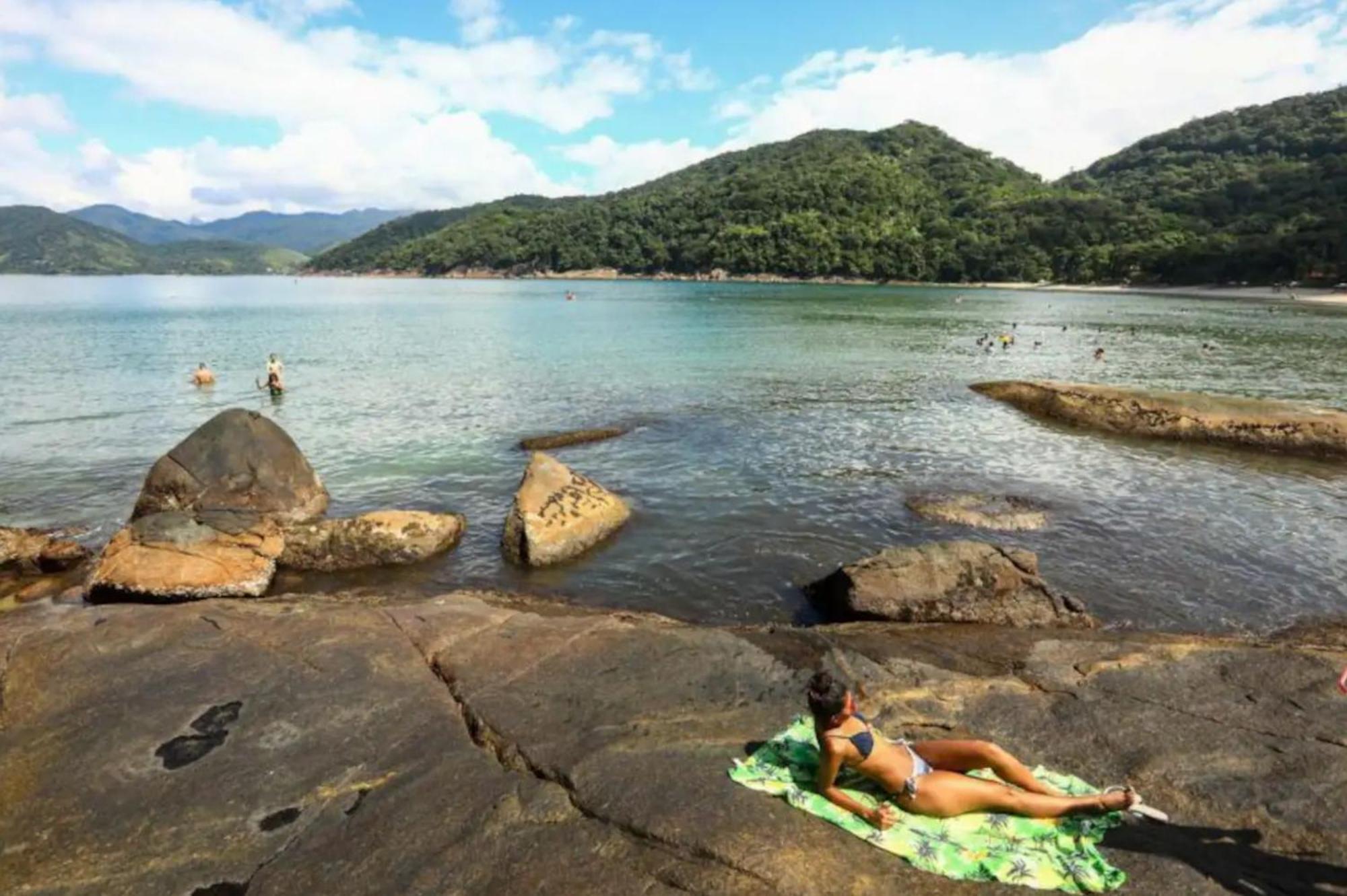 Apartamento 2 Novissimo E Bem Localizado - Ubatuba-Sp Екстериор снимка